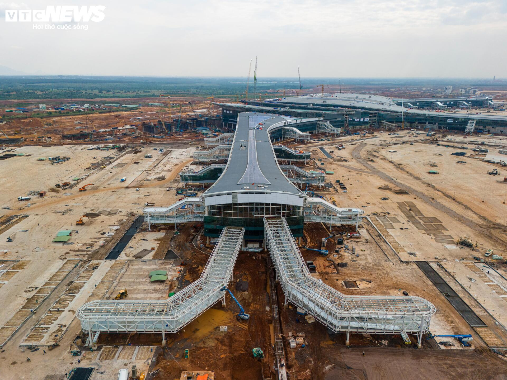 Toàn cảnh sân bay Long Thành trước ngày đón chuyến bay đầu tiên- Ảnh 11.