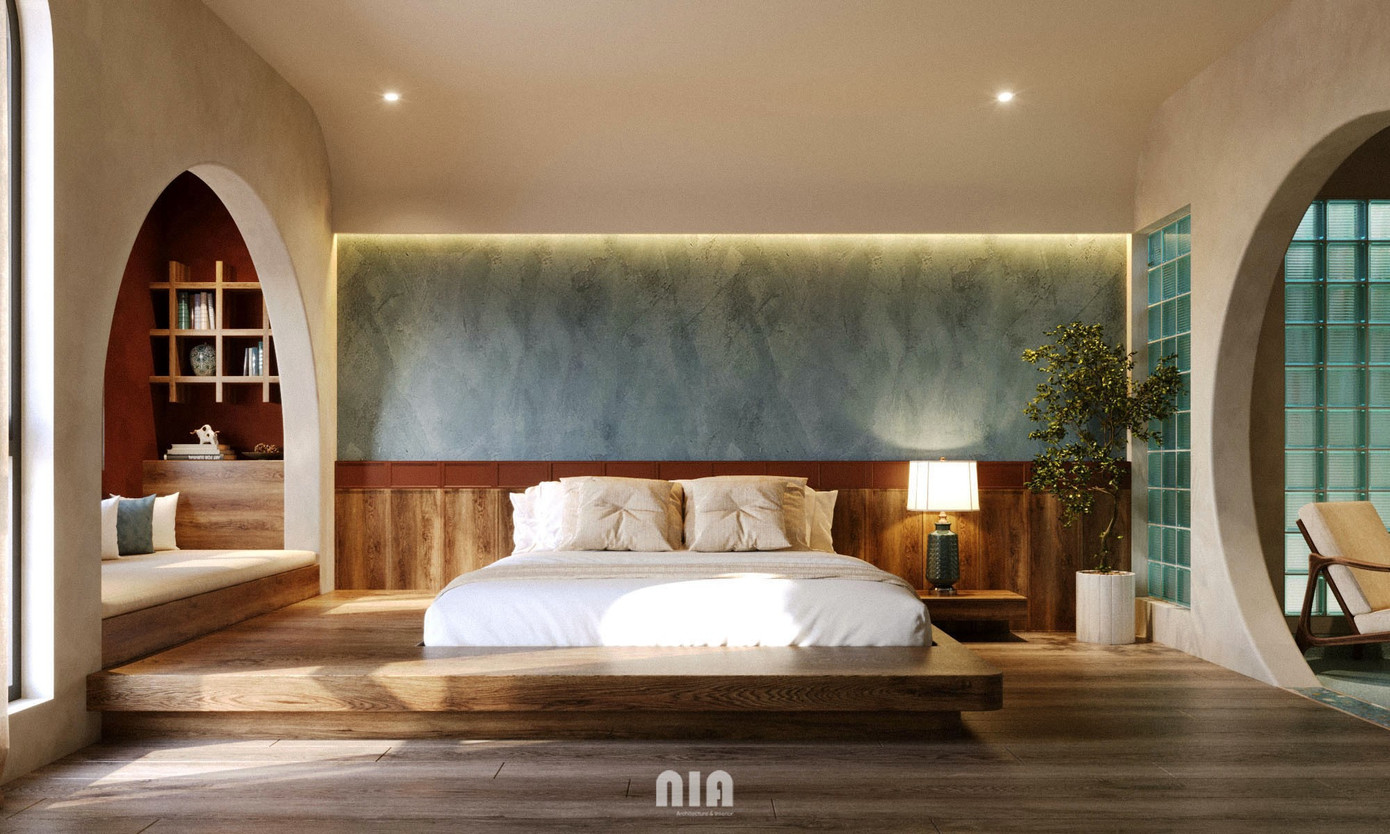 Nhà phố 4 tầng đưa phòng khách và bếp ăn lên tầng cao để tạo sự thoải mái- Ảnh 8.