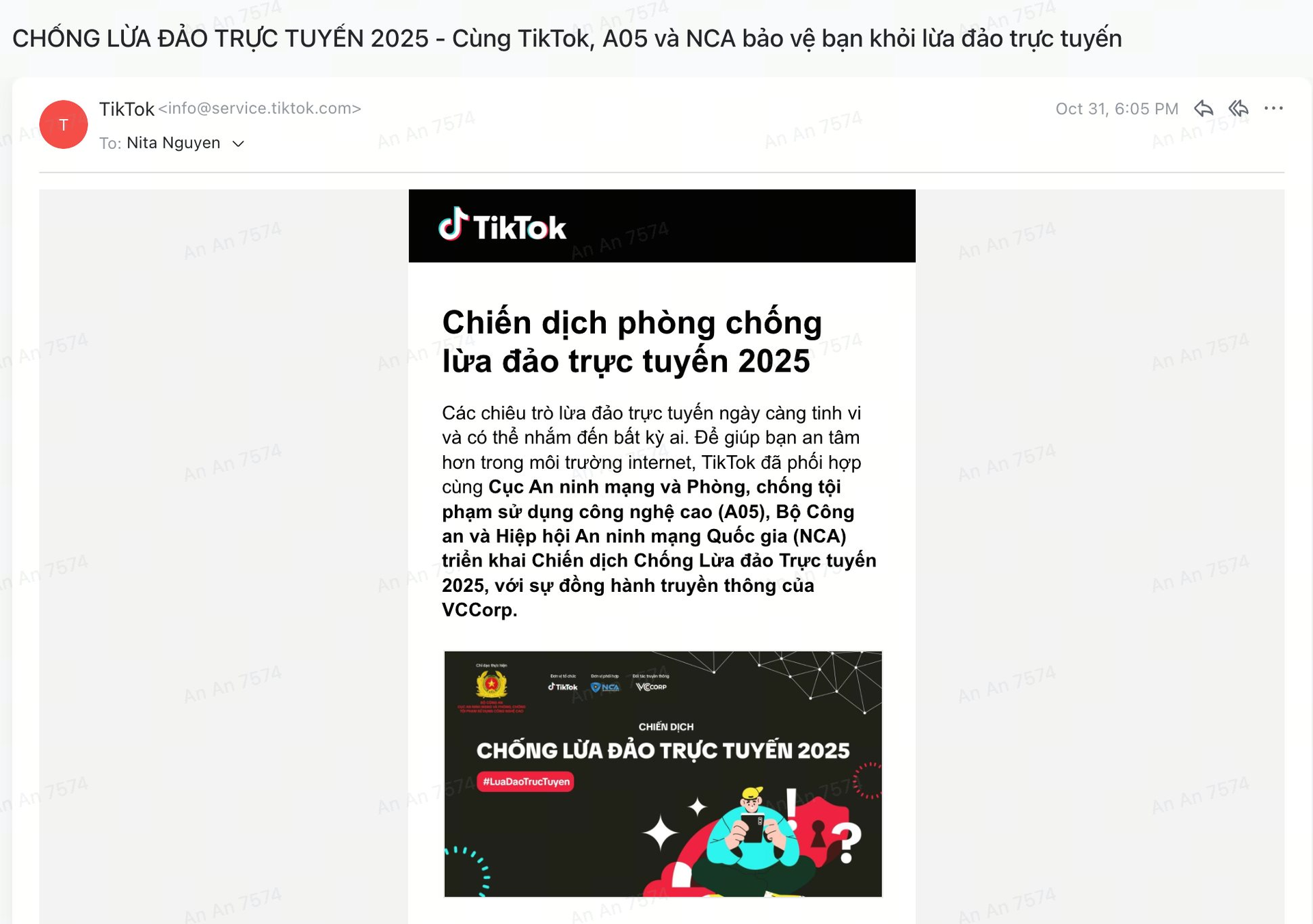 TikTok gửi cảnh báo lừa đảo trực tuyến trực tiếp trong ứng dụng- Ảnh 2.