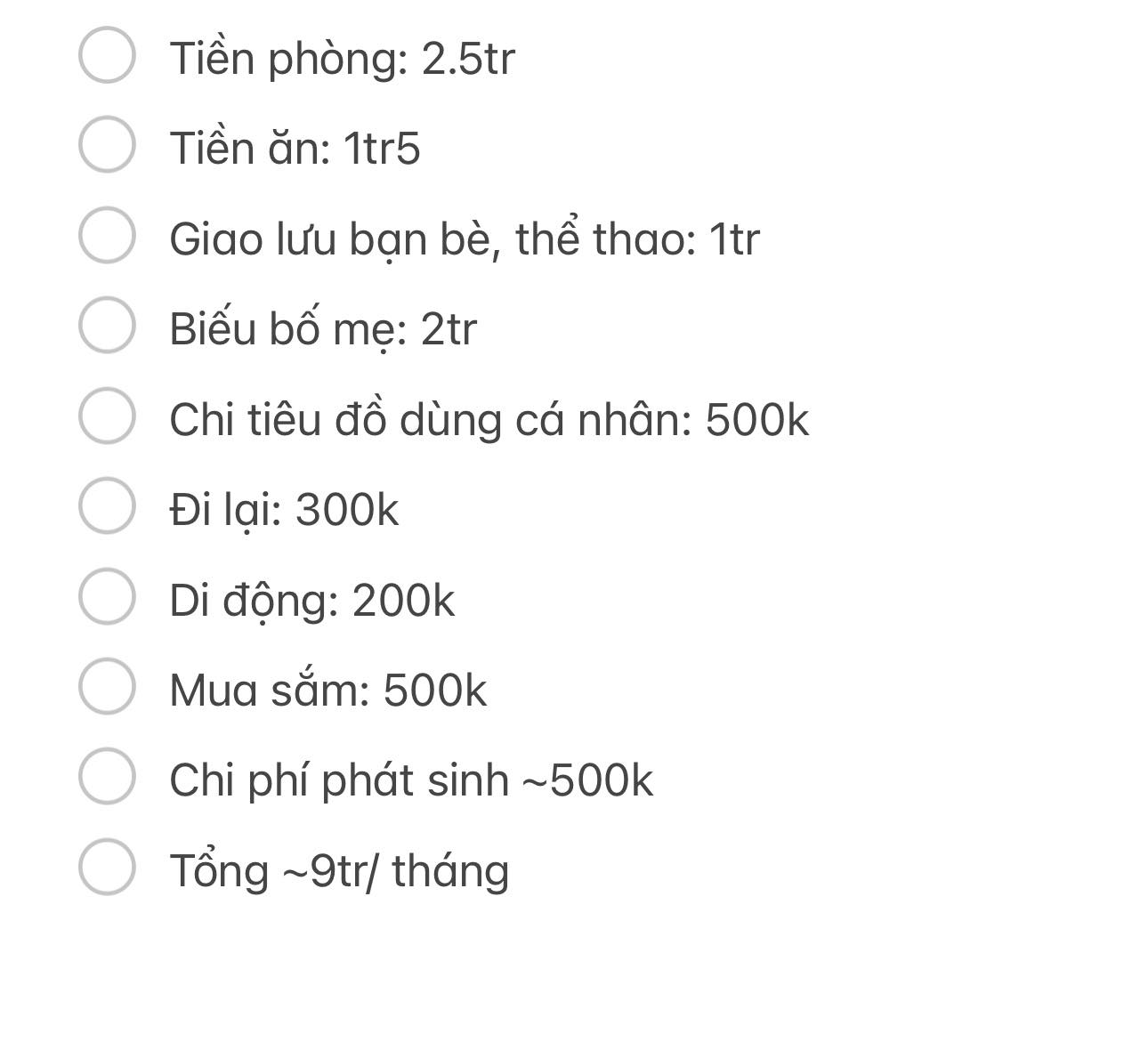 Ở Hà Nội lương 17 triệu, tiết kiệm 1 nửa, tháng còn biếu mẹ tiền- Ảnh 1. Ở Hà Nội lương 17 triệu, tiết kiệm 1 nửa, tháng còn biếu mẹ tiền- Ảnh 1.