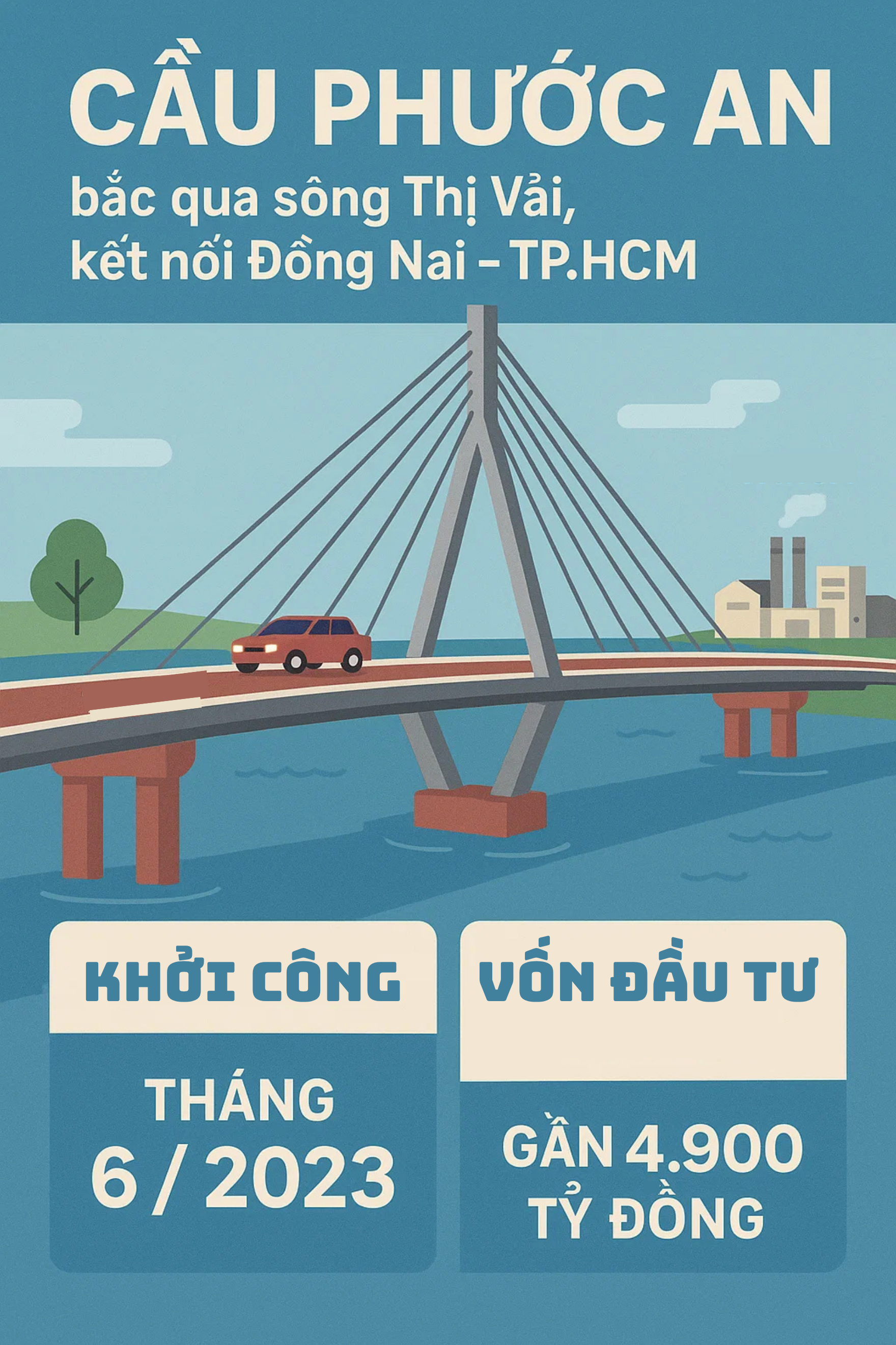 Chưa từng có: Cầu lập kỷ lục Đông Nam Á, nối 2 địa phương giàu nhất Việt Nam vượt tiến độ tới 6 tháng- Ảnh 1.