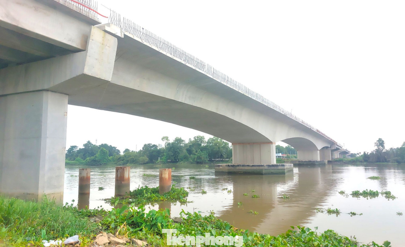 Hình ảnh cầu vượt sông Sài Gòn trước ngày thông xe kỹ thuật- Ảnh 1.