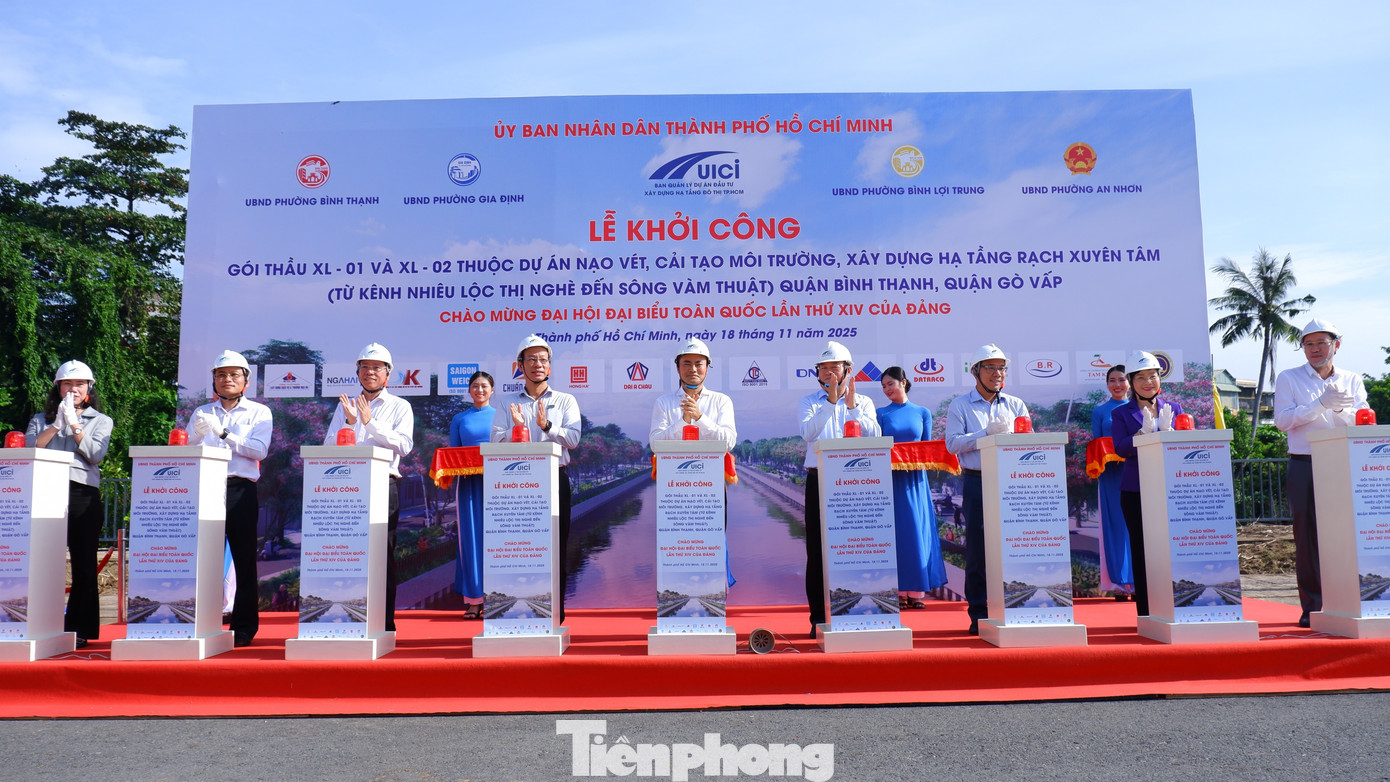 Khởi công toàn bộ dự án cải tạo rạch ô nhiễm bậc nhất TPHCM- Ảnh 3.