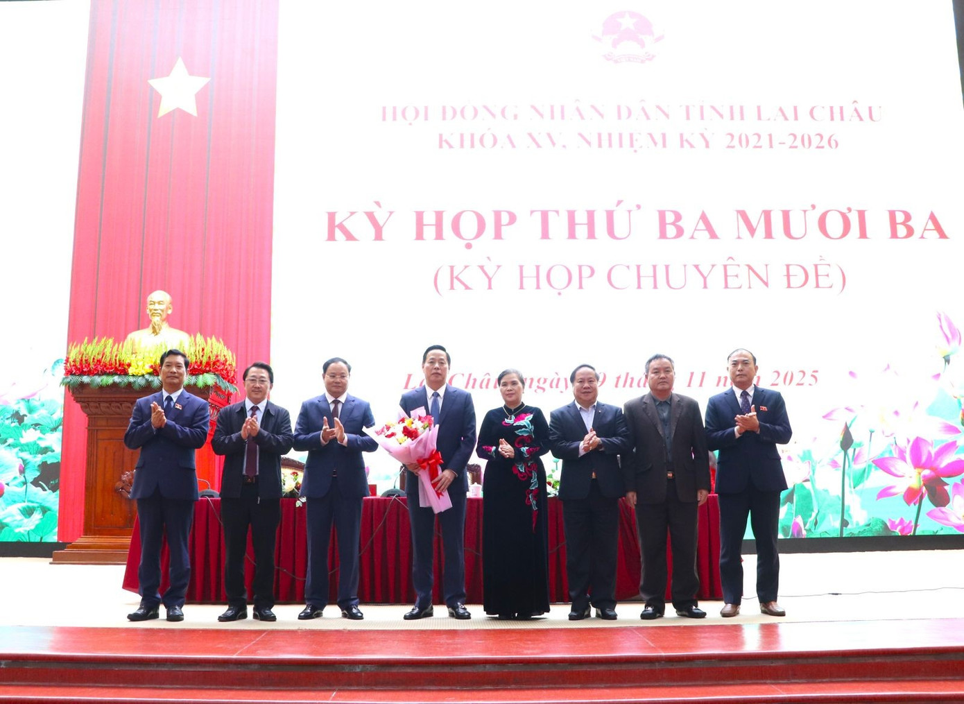 Ông Hà Quang Trung được bầu làm Chủ tịch UBND tỉnh Lai Châu- Ảnh 2.