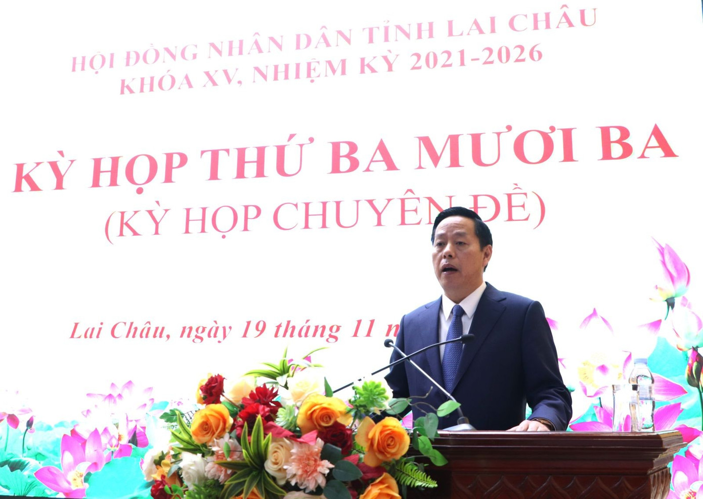 Ông Hà Quang Trung được bầu làm Chủ tịch UBND tỉnh Lai Châu- Ảnh 1.