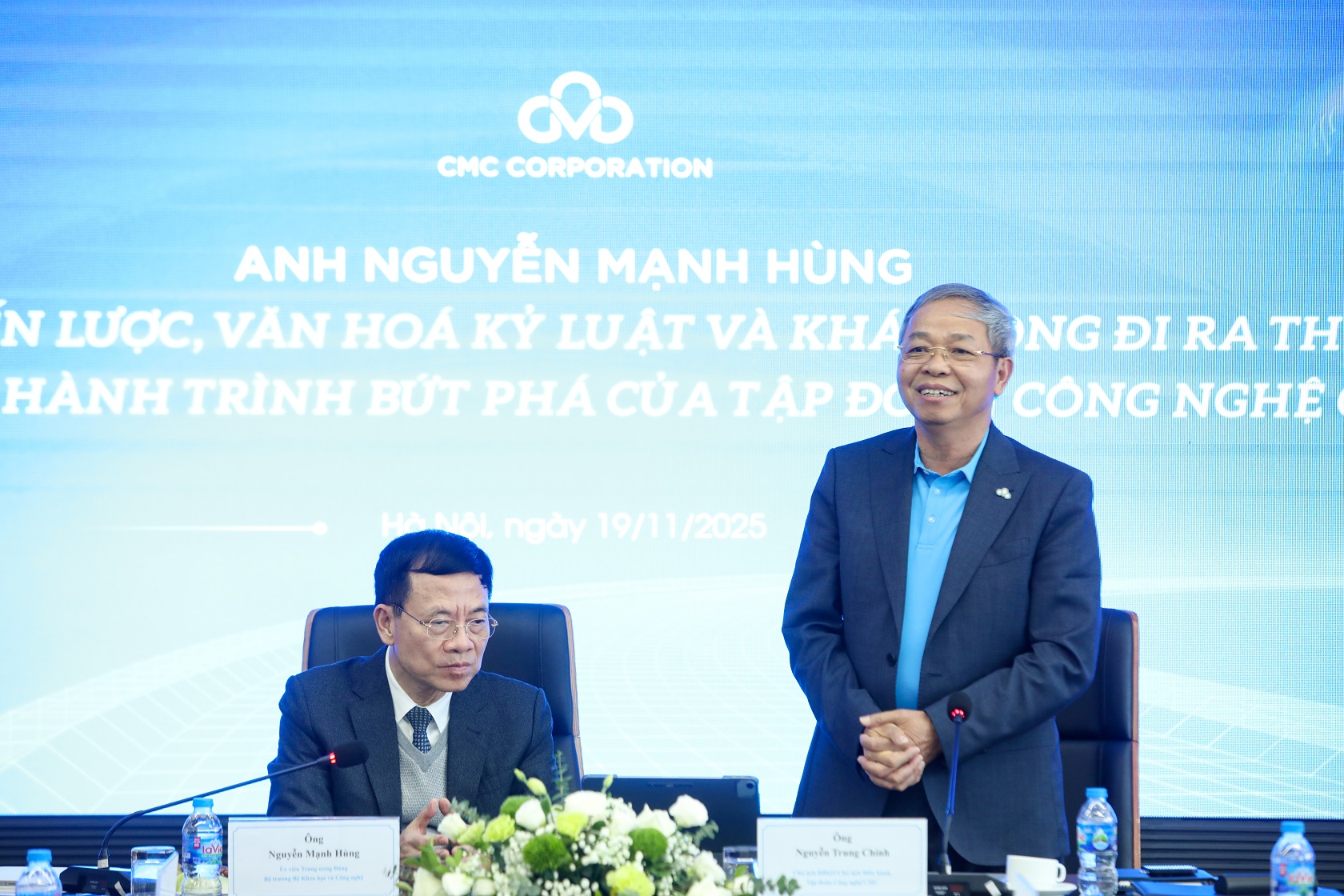 Bộ trưởng Nguyễn Mạnh Hùng: Nếu chỉ dừng ở gia công, doanh nghiệp khó xây dựng thương hiệu công nghệ Việt Nam trên trường quốc tế- Ảnh 2.