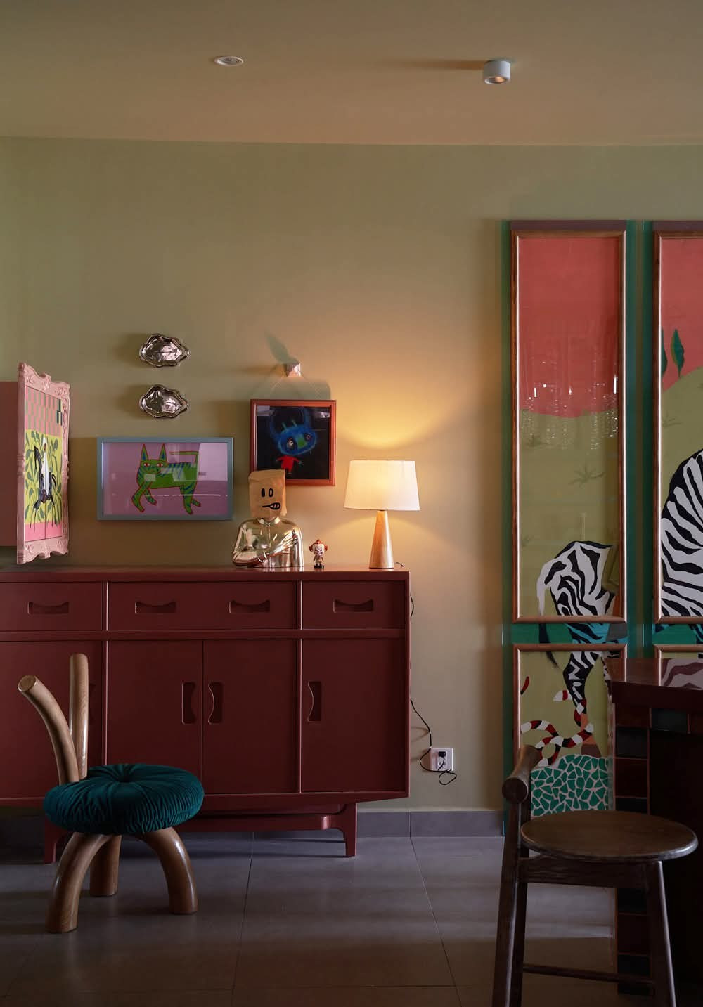 Căn hộ 53m2 rực rỡ màu sắc như thế giới hoạt hình- Ảnh 3.
