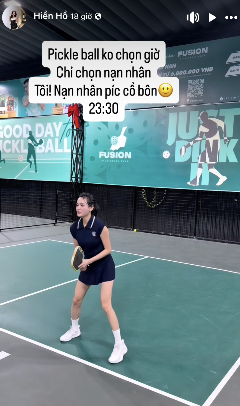 Hiền Hồ là "nạn nhân của pickleball lúc 23h30": Đánh pickleball muộn nguy hiểm cỡ nào?- Ảnh 1.