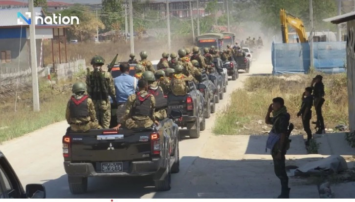 Myanmar phong tỏa trung tâm lừa đảo, bắt giữ gần 350 người nước ngoài- Ảnh 2.