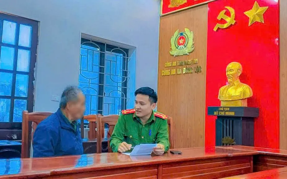 Được sự giải thích, hỗ trợ kịp thời của Công an xã Đông Lộc, ông Q. đã bảo toàn được số tiền lớn.