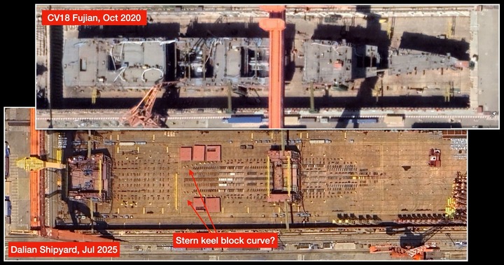 Trung Quốc âm thầm dựng 'siêu tàu sân bay hạt nhân' lớn nhất thế giới- Ảnh 2. Trung Quốc âm thầm dựng 'siêu tàu sân bay hạt nhân' lớn nhất thế giới- Ảnh 2.