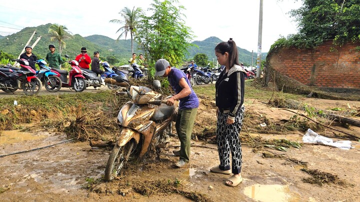 Hiện trường tan hoang sau vụ vỡ hồ chứa nước ở Lâm Đồng- Ảnh 6. Hiện trường tan hoang sau vụ vỡ hồ chứa nước ở Lâm Đồng- Ảnh 6.