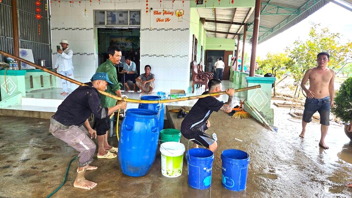 Hiện trường tan hoang sau vụ vỡ hồ chứa nước ở Lâm Đồng- Ảnh 9. Hiện trường tan hoang sau vụ vỡ hồ chứa nước ở Lâm Đồng- Ảnh 9.