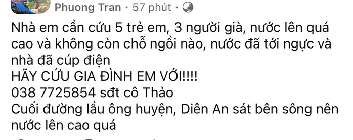 Khánh Hoà: Nhói lòng những lời kêu cứu trong đêm lũ- Ảnh 8. Khánh Hoà: Nhói lòng những lời kêu cứu trong đêm lũ- Ảnh 8.