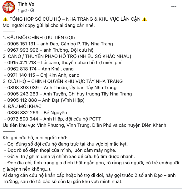Khánh Hoà: Nhói lòng những lời kêu cứu trong đêm lũ- Ảnh 10. Khánh Hoà: Nhói lòng những lời kêu cứu trong đêm lũ- Ảnh 10.