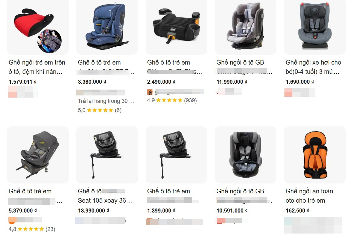 Bắt buộc lắp ghế trẻ em trên ô tô: Ồ ạt đặt mua, giá tăng chóng mặt- Ảnh 1.