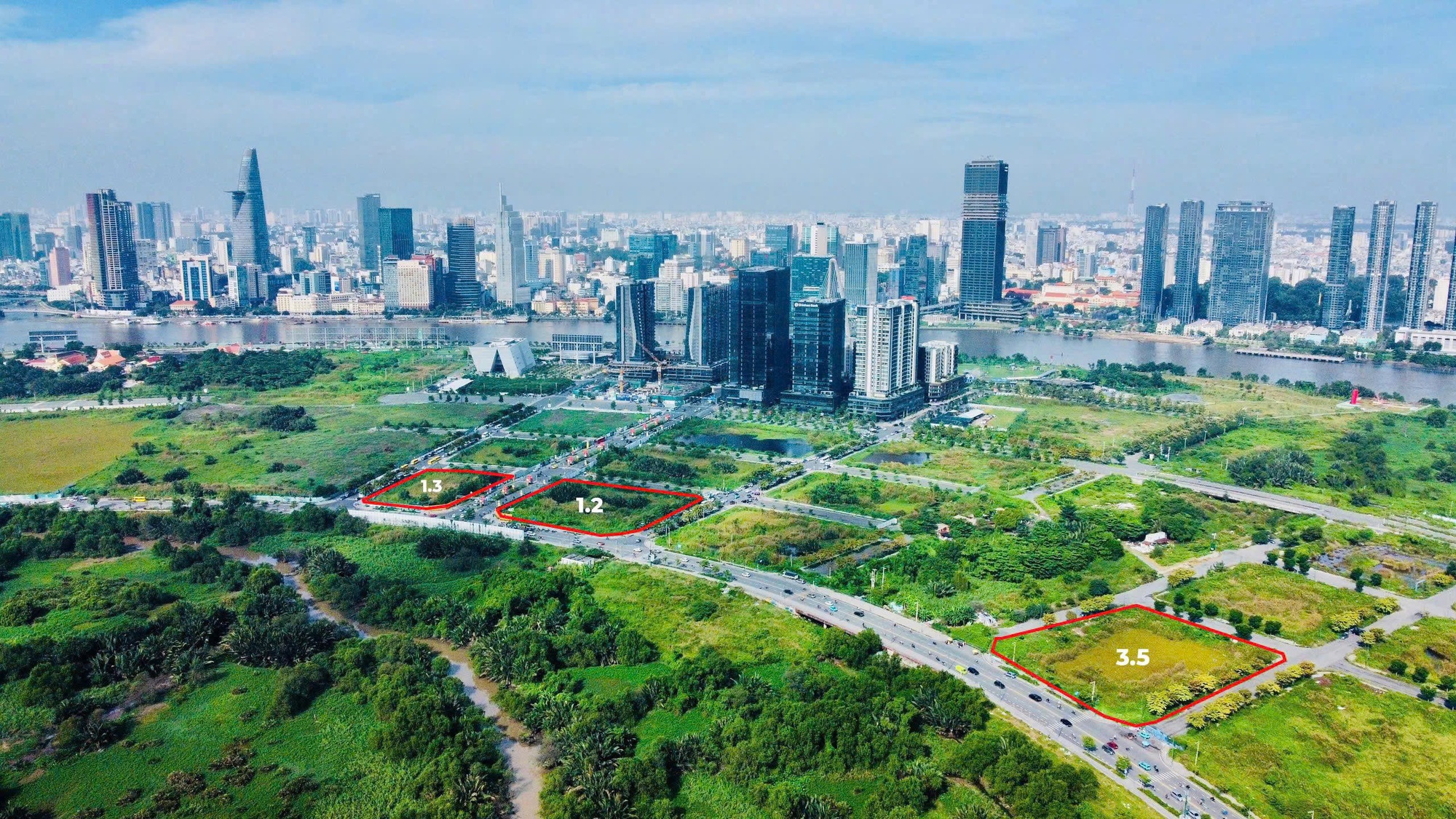 Toàn cảnh 3 lô đất Toàn cảnh 3 lô đất