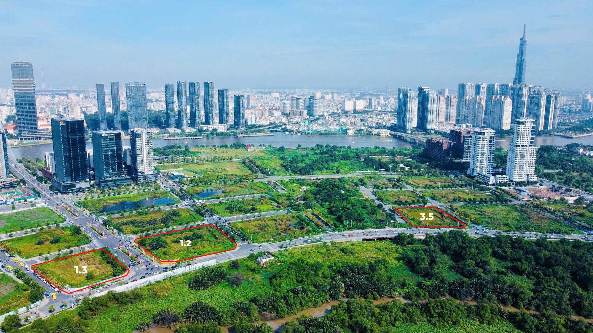 Toàn cảnh 3 lô đất Toàn cảnh 3 lô đất