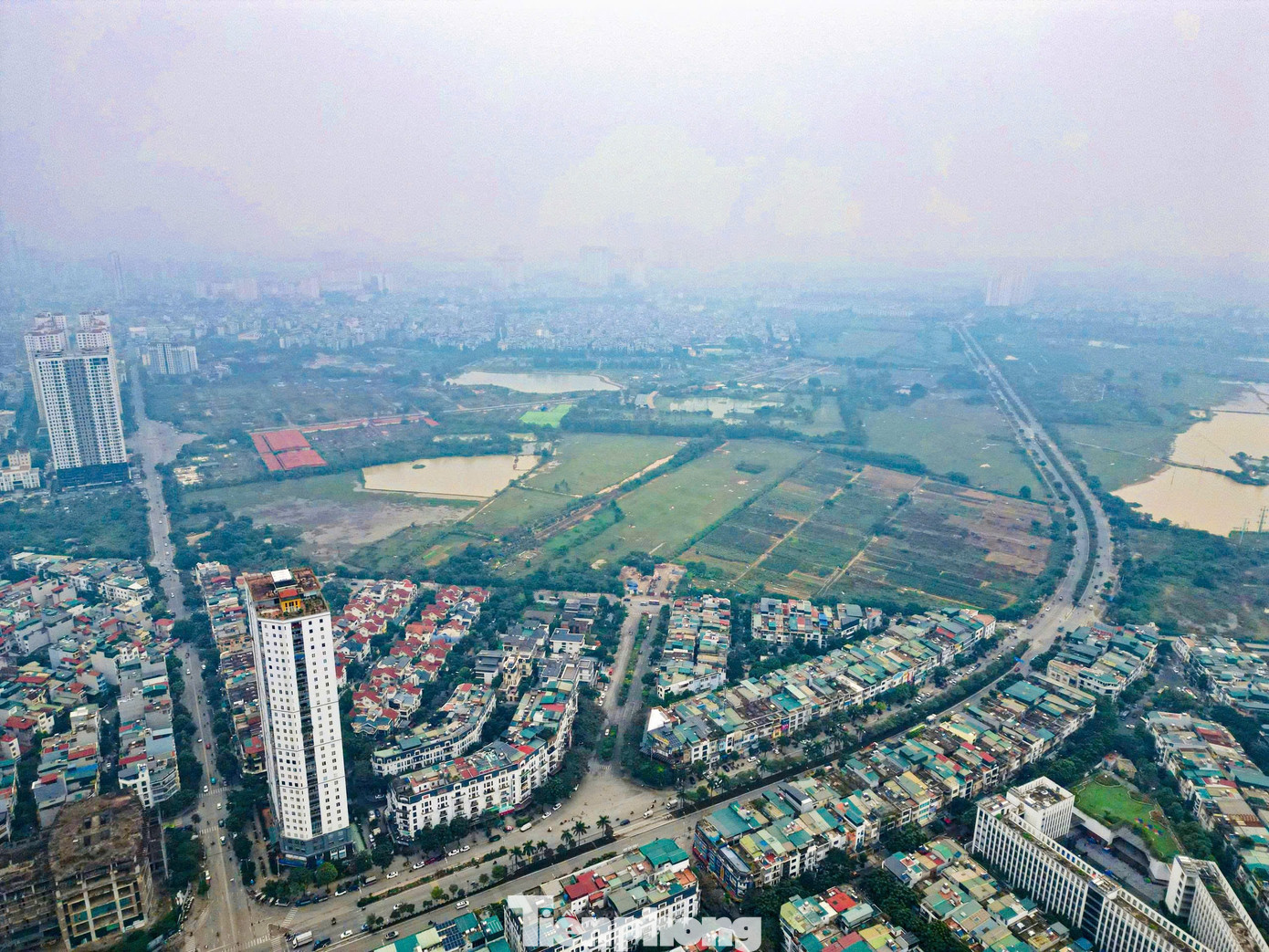 Hiện trạng khu đất làm công viên, quảng trường nhạc nước gần 100ha ở Hà Nội- Ảnh 1.