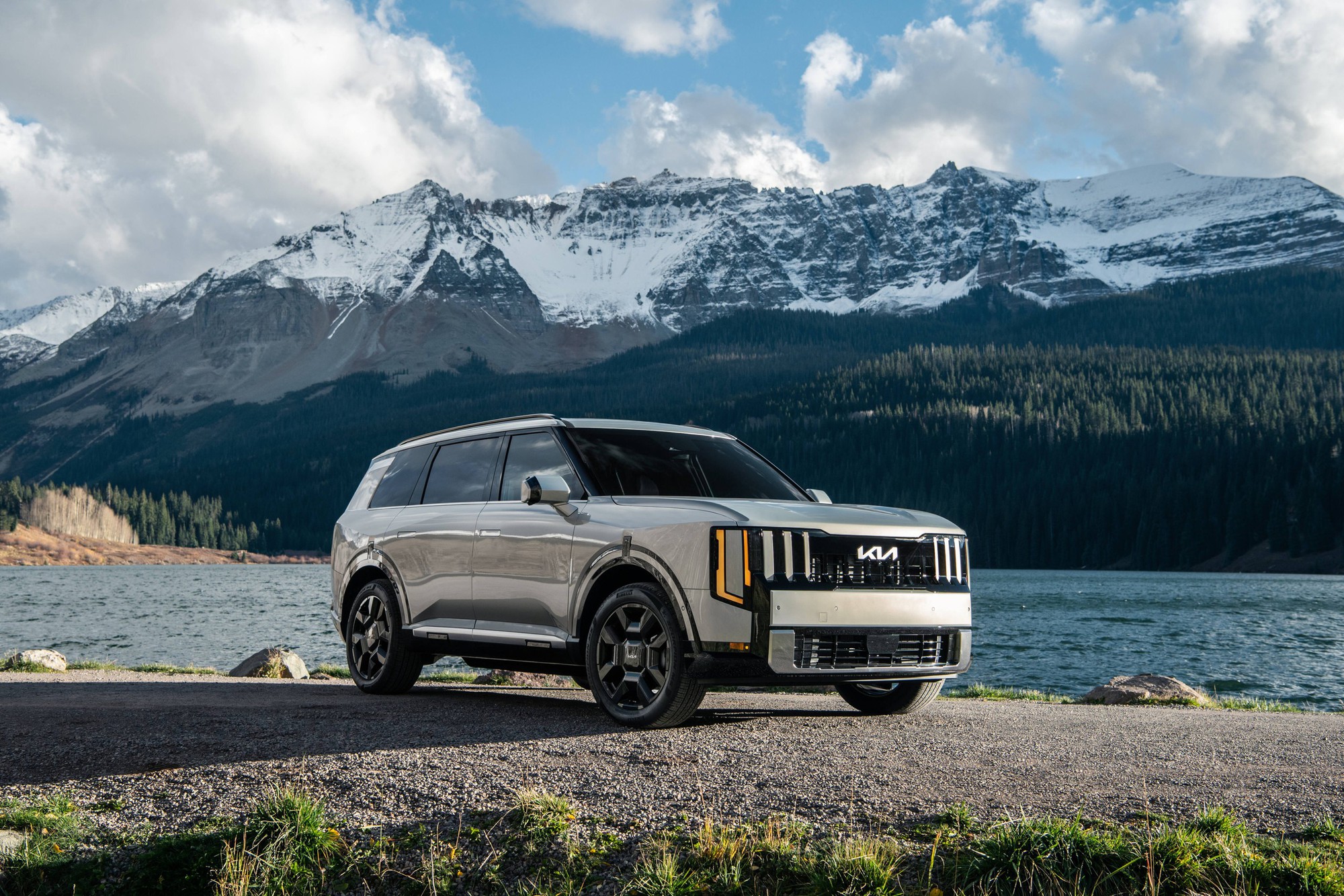 Đây là chân dung Kia Telluride 2027: Thiết kế 'phủ định đời cũ', lần đầu có bản hybrid- Ảnh 1.