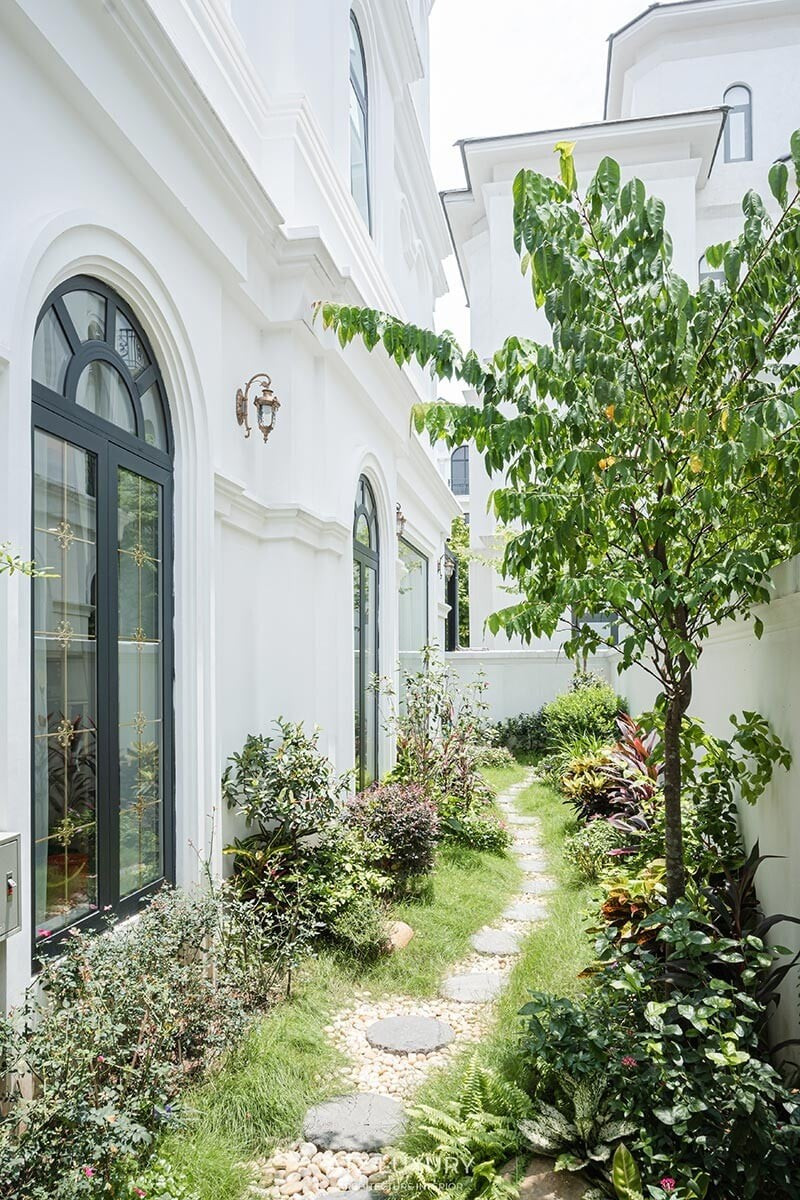 Nét đẹp tân cổ điển trong biệt thự, nhà phố- Ảnh 1.