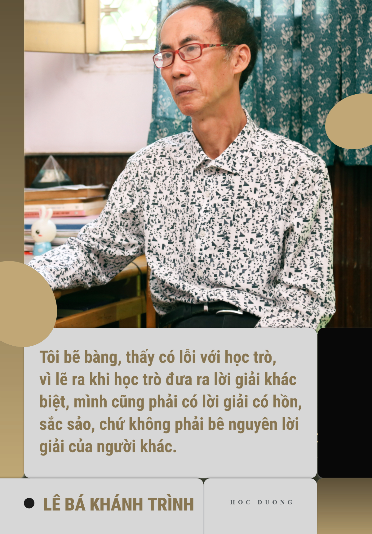 Huyền thoại Toán học Việt Nam - TS Lê Bá Khánh Trình: "Tôi từng có giai đoạn thấy bẽ bàng, có lỗi với chính học trò mình"- Ảnh 4.