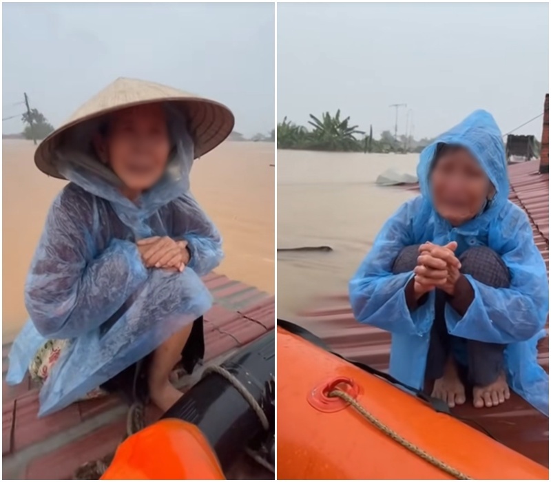 Dùng AI giả mạo clip người dân miền Trung khóc kêu cứu thương tâm trên nóc nhà: Quá phẫn nộ!- Ảnh 3.