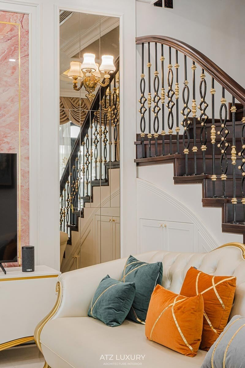 Nét đẹp tân cổ điển trong biệt thự, nhà phố- Ảnh 4.