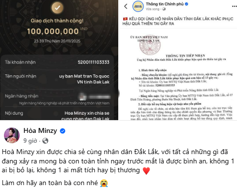 Trấn Thành - Hương Giang cùng dàn sao Việt đồng lòng hướng về người dân vùng lũ- Ảnh 1. Trấn Thành - Hương Giang cùng dàn sao Việt đồng lòng hướng về người dân vùng lũ- Ảnh 1.