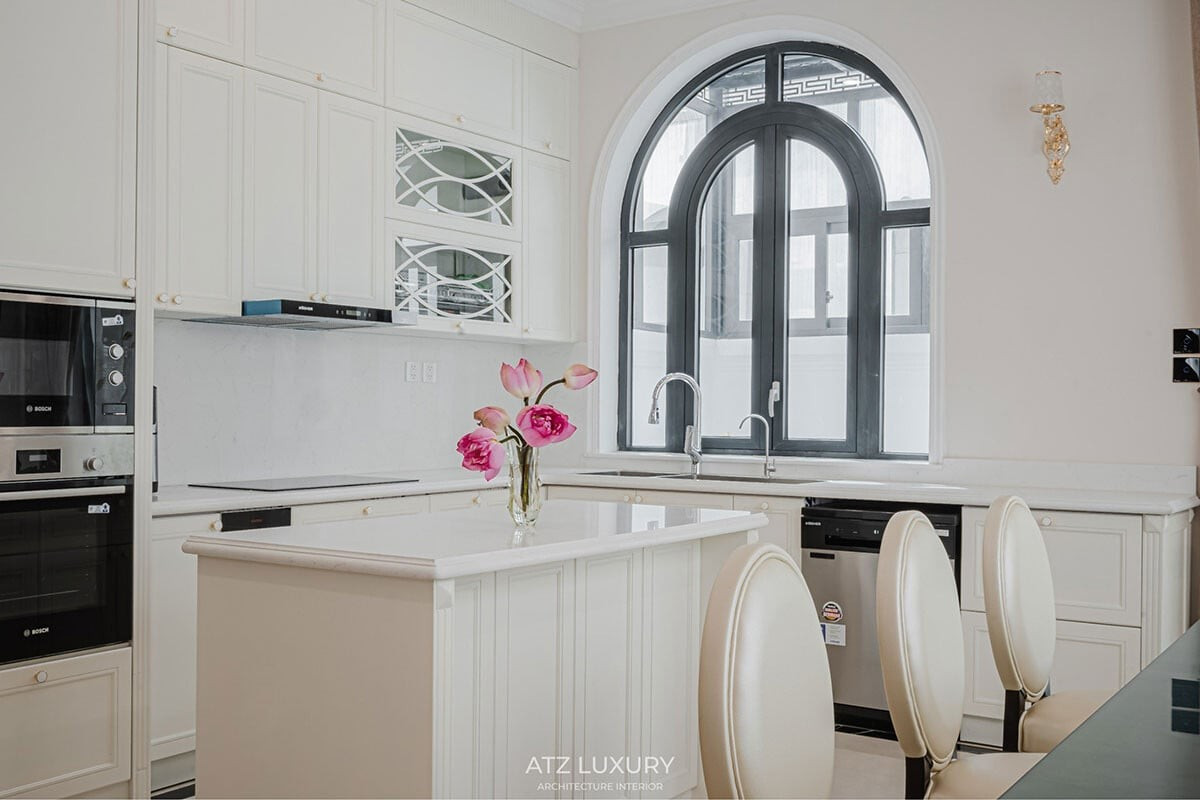 Nét đẹp tân cổ điển trong biệt thự, nhà phố- Ảnh 5.