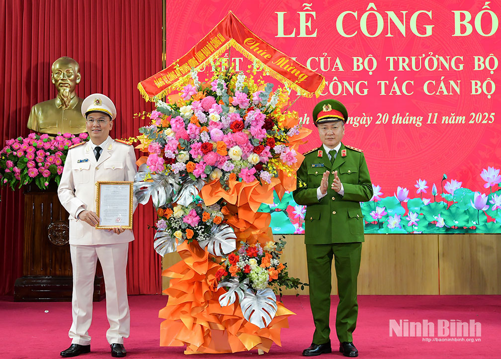 Bộ Công an điều động, bổ nhiệm Cục trưởng, Phó Cục trưởng, Giám đốc Công an tỉnh- Ảnh 2.