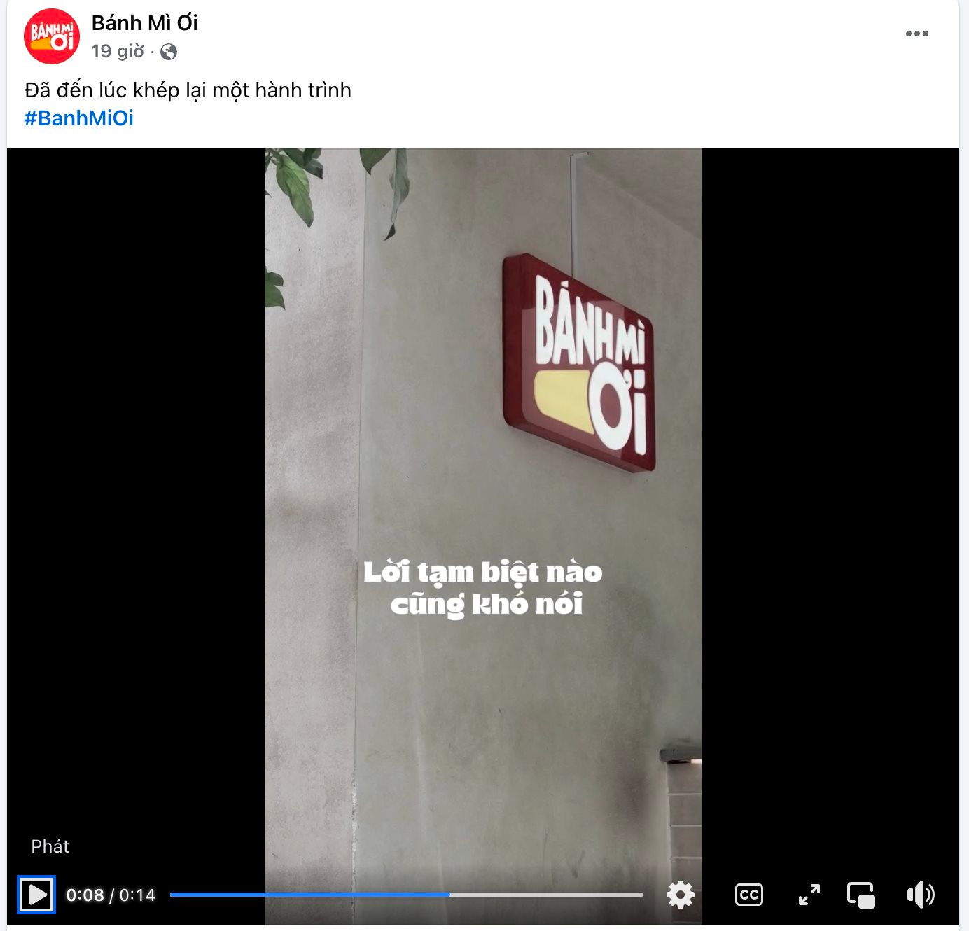 Thêm một thương hiệu F&B Việt thông báo đóng cửa- Ảnh 1.