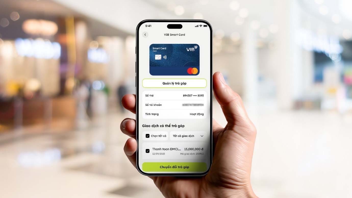 Giải pháp trả góp trên thẻ thanh toán: VIB định nghĩa lại trải nghiệm tài chính cá nhân- Ảnh 2.