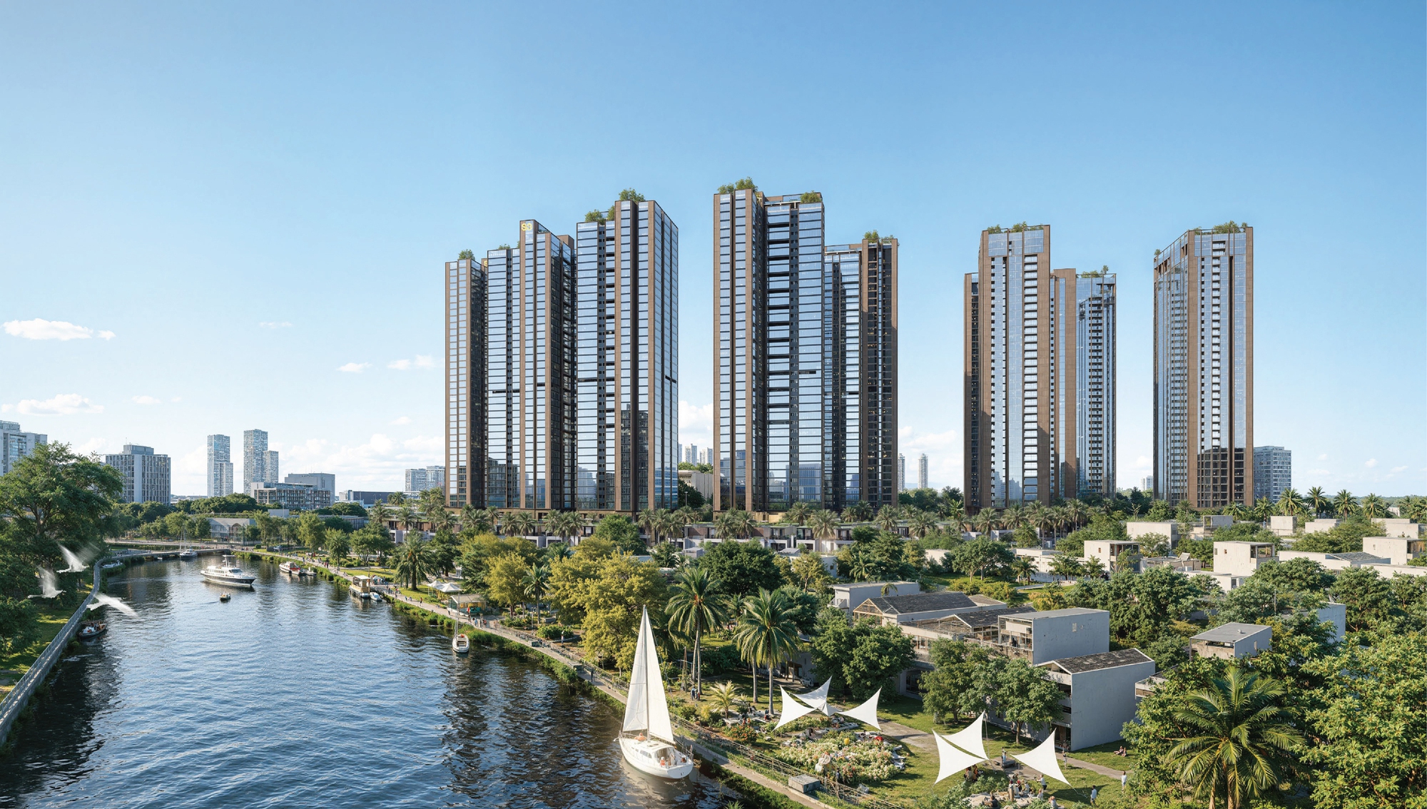 Sống ven sông – ngắm Phú Mỹ Hưng: Trải nghiệm tầm nhìn khoáng đạt từ Sunshine Sky City- Ảnh 2.