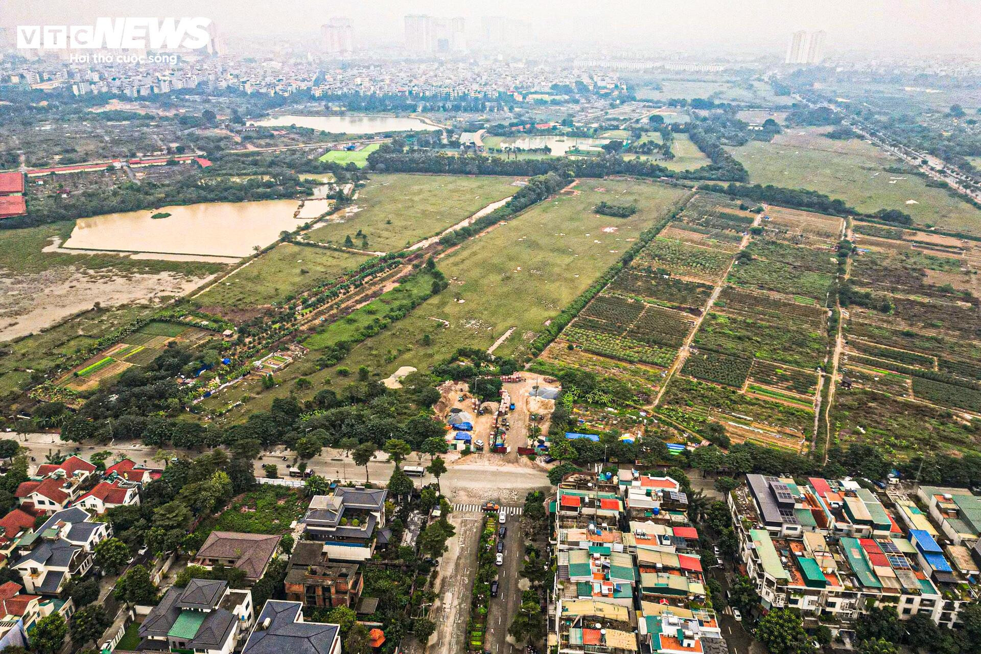 Mục sở thị khu đất làm công viên, quảng trường nhạc nước ở phía Tây Hà Nội- Ảnh 2.