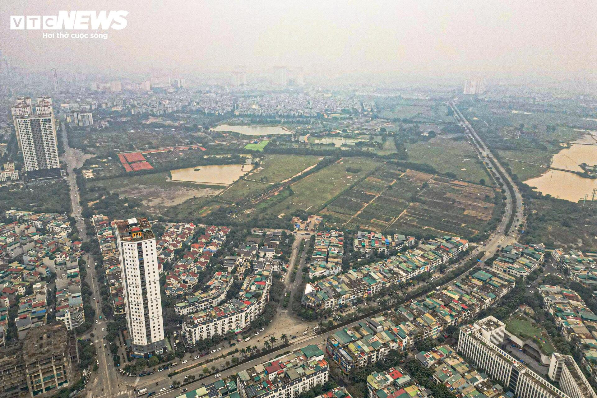 Mục sở thị khu đất làm công viên, quảng trường nhạc nước ở phía Tây Hà Nội- Ảnh 1.