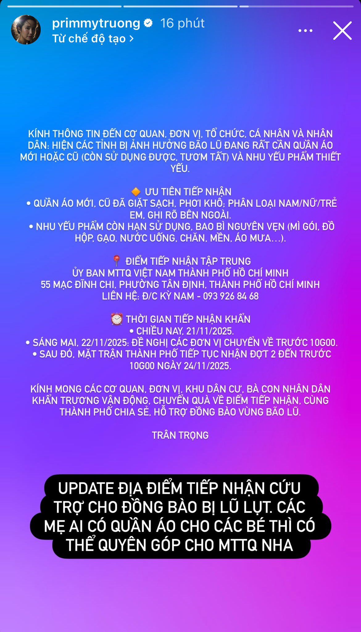 Hàng loạt người nổi tiếng thông báo khẩn và chuyển tiền đi liên tục- Ảnh 4.