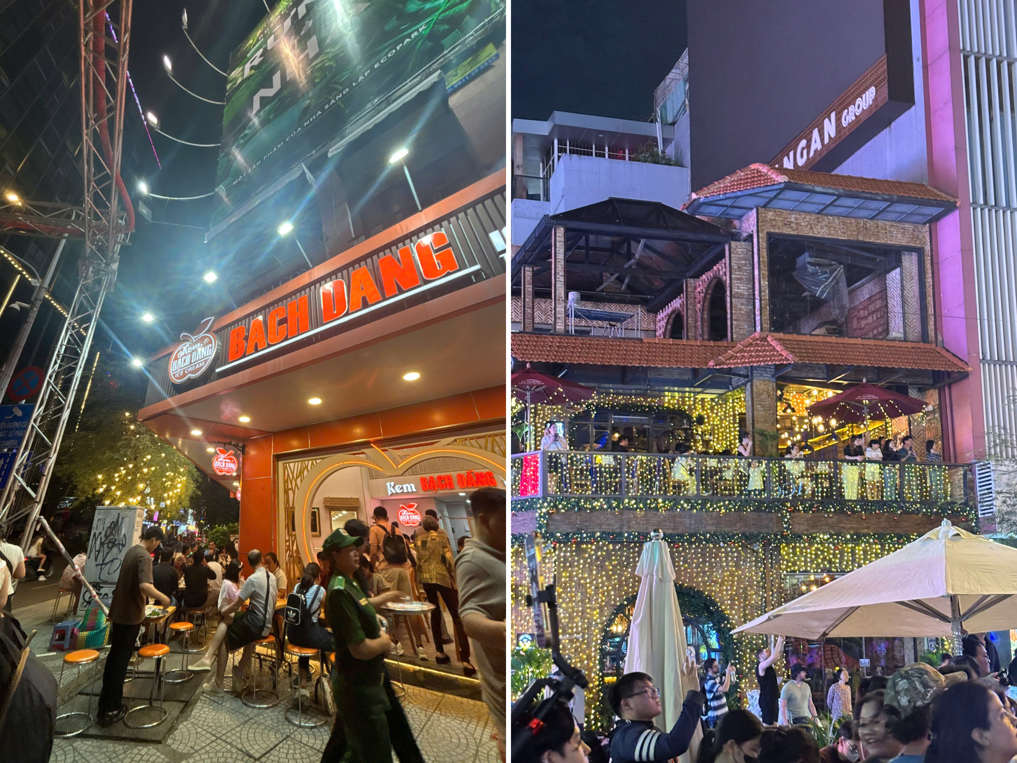 Ngay lúc này: Phố đi bộ Nguyễn Huệ đông nghịt người xe, hàng quán hốt bạc nhờ 2 concert đối đầu- Ảnh 5. Ngay lúc này: Phố đi bộ Nguyễn Huệ đông nghịt người xe, hàng quán hốt bạc nhờ 2 concert đối đầu- Ảnh 5.