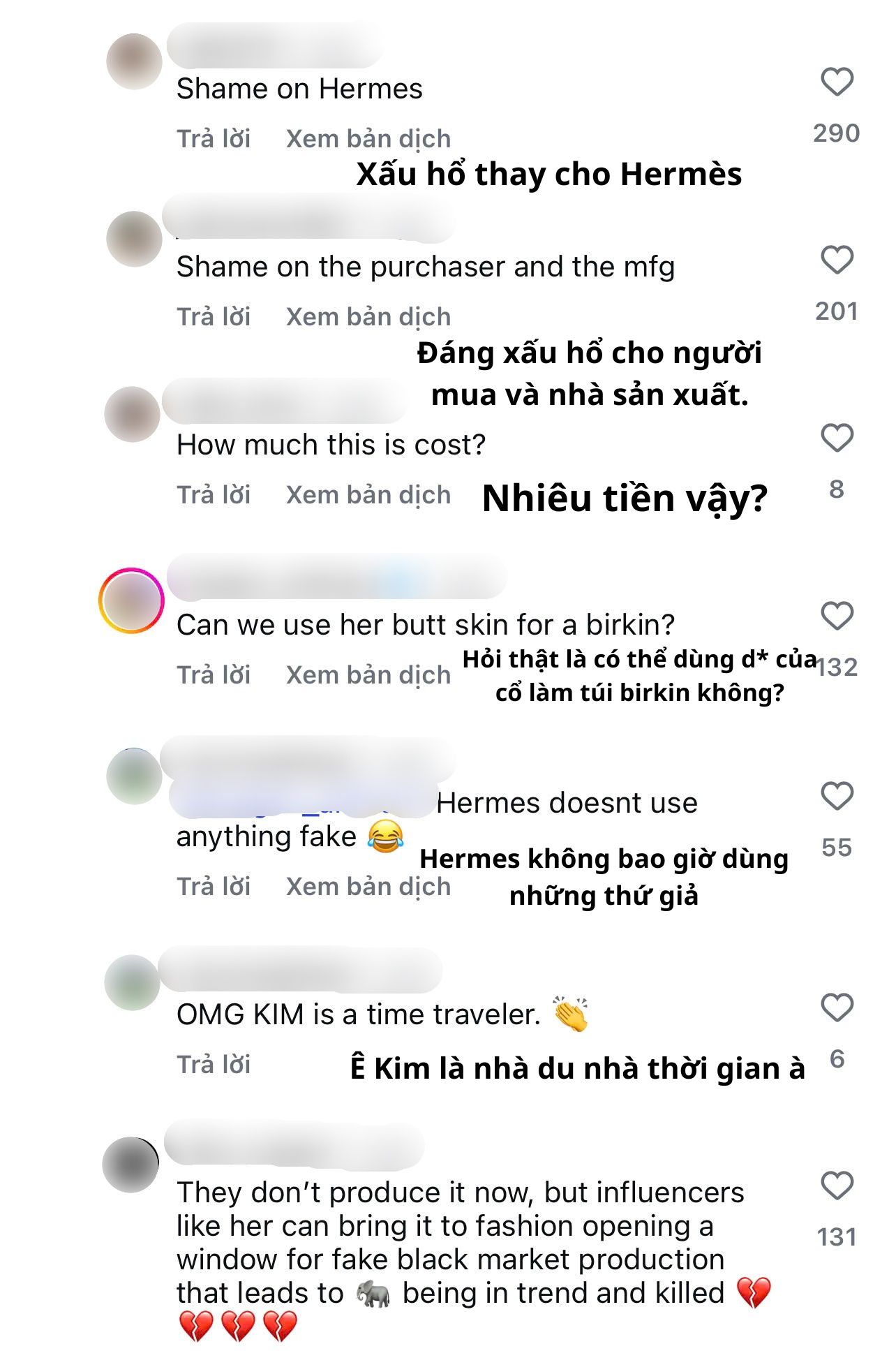 Kim Kardashian hứng chịu bão phẫn nộ vì cầm túi Hermès da voi- Ảnh 4.