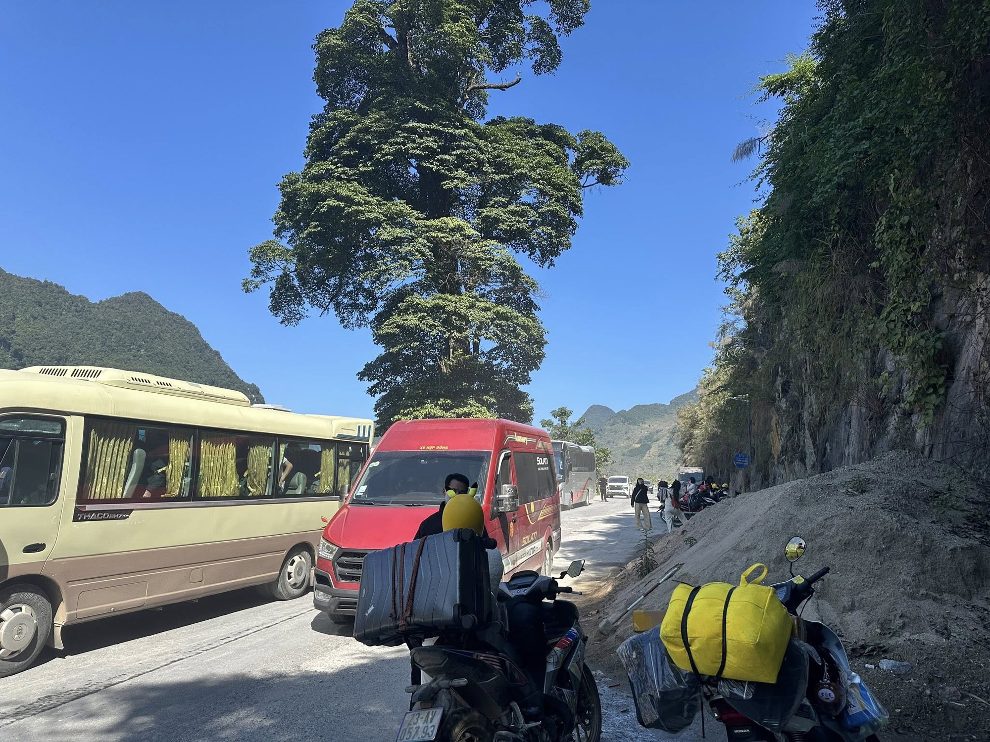 Tuyên Quang đông như Tết, khách lên Lô Lô Chải 