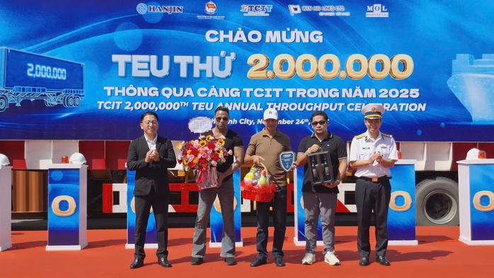 Tin vui đến từ cảng Quốc tế Tân Cảng - Cái Mép- Ảnh 2.