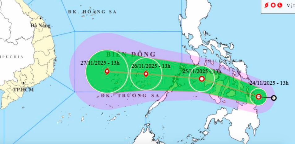 Áp thấp nhiệt đới khi nào thành bão số 15, khu vực nào chịu tác động?- Ảnh 1.