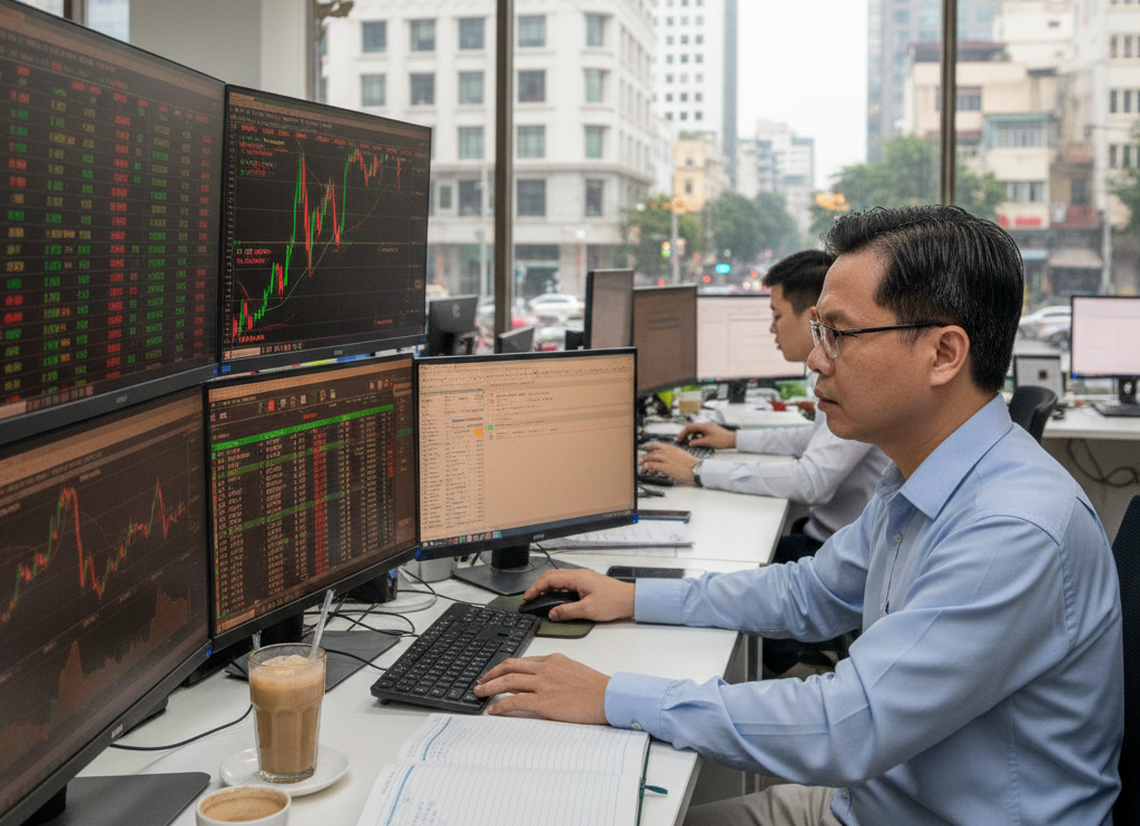 Chứng khoán 24-11: VN-Index tăng mạnh nhưng sắc đỏ vẫn áp đảo thị trường- Ảnh 1.