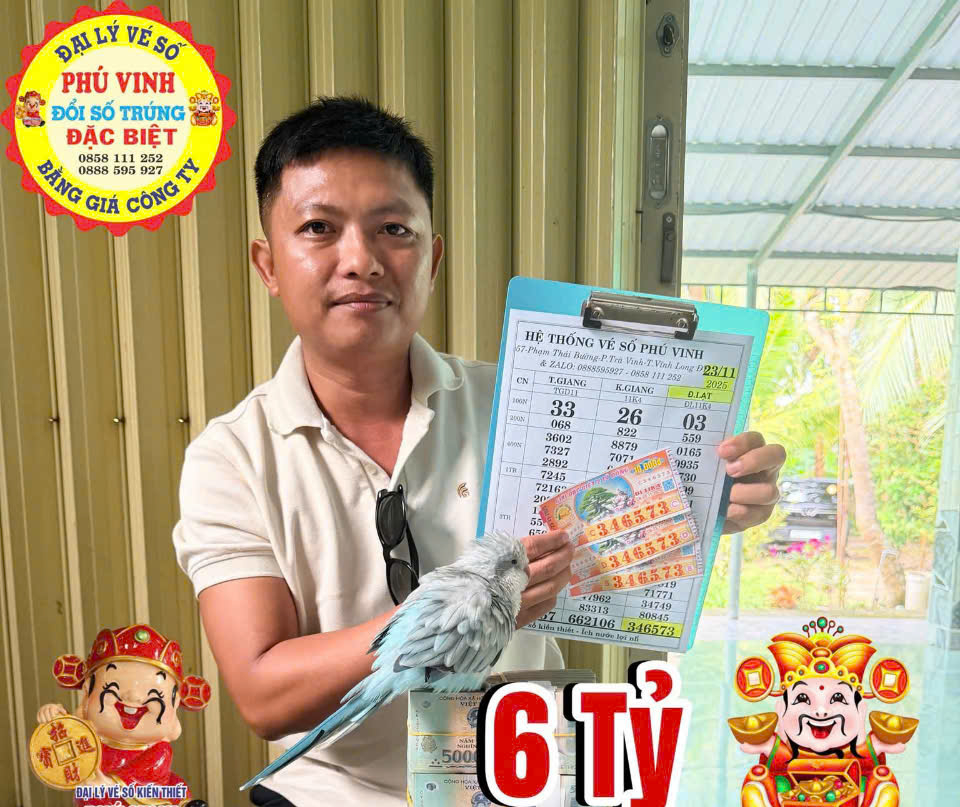 Xổ số miền Nam: Cách đổi thưởng “lạ” của 1 người trúng đặc biệt 3 tờ vé số- Ảnh 1.