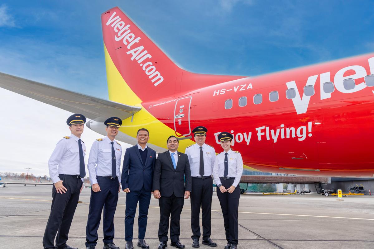 Vietjet nhận tàu bay Boeing đầu tiên, đánh dấu bước ngoặt chiến lược tại Thái Lan- Ảnh 1.