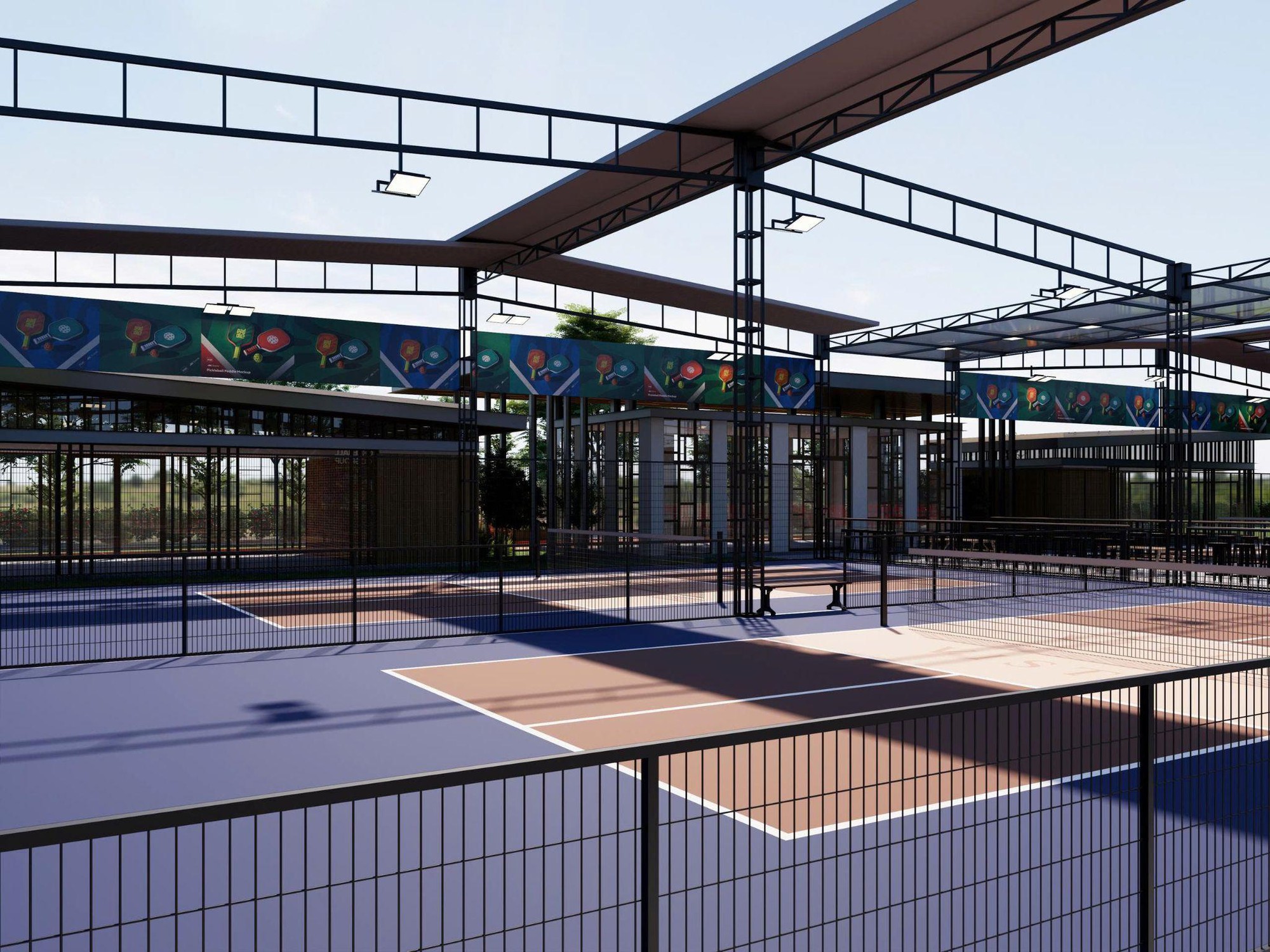 SJ Group triển khai cụm 8 sân pickleball tại khu đô thị Vista Nam An Khánh- Ảnh 2.