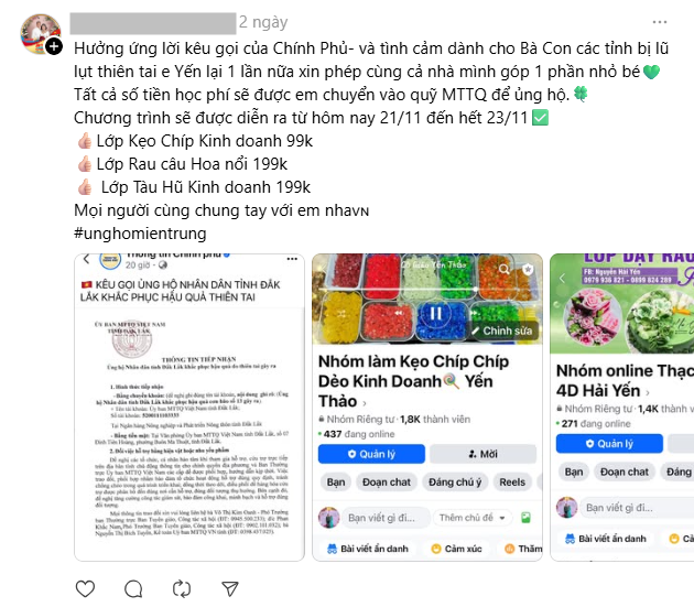 Không ngờ có ngày số tài khoản MTTQ lại được dán ở đây!- Ảnh 4.