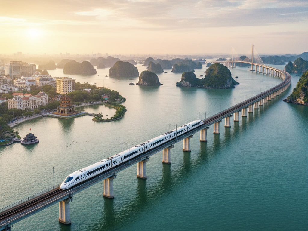 Ở Hạ Long, đi làm Hà Nội bằng tàu điện cao tốc: Chuyện lạ Việt Nam nhưng có lạ với Mỹ, Anh, Pháp, Trung Quốc?- Ảnh 1. Ở Hạ Long, đi làm Hà Nội bằng tàu điện cao tốc: Chuyện lạ Việt Nam nhưng có lạ với Mỹ, Anh, Pháp, Trung Quốc?- Ảnh 1.