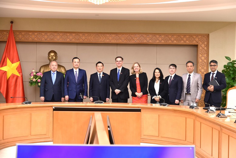 Phó Thủ tướng Hồ Đức Phớc tiếp Phó Chủ tịch Ngân hàng Thế giới (WB)- Ảnh 3.