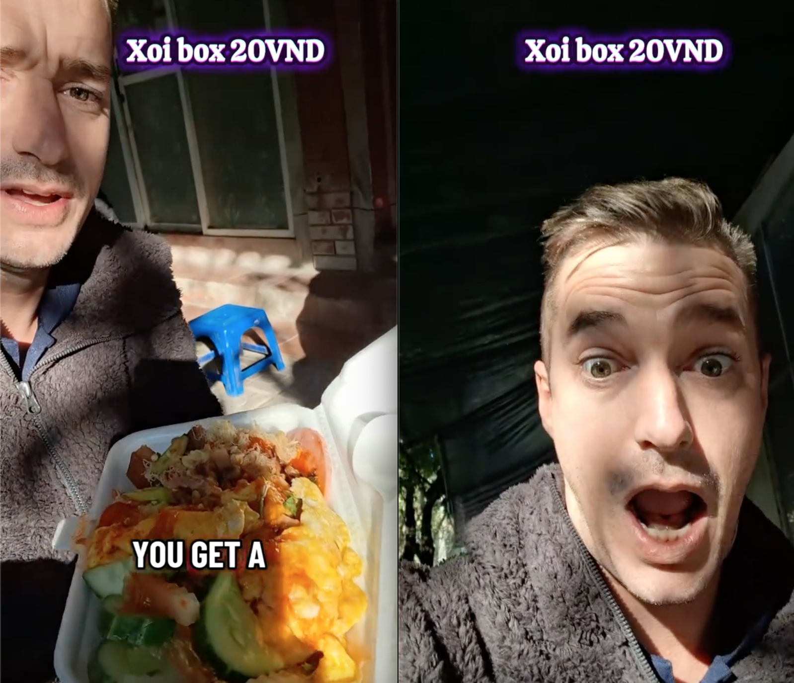 Khách Tây khoe món 20k ở Việt Nam khiến anh mê tít- Ảnh 1. Khách Tây khoe món 20k ở Việt Nam khiến anh mê tít- Ảnh 1.